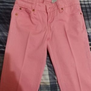 Pink skiny jeans size 3